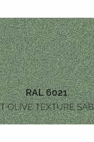 Laquage coffre et coulisses: vert olive